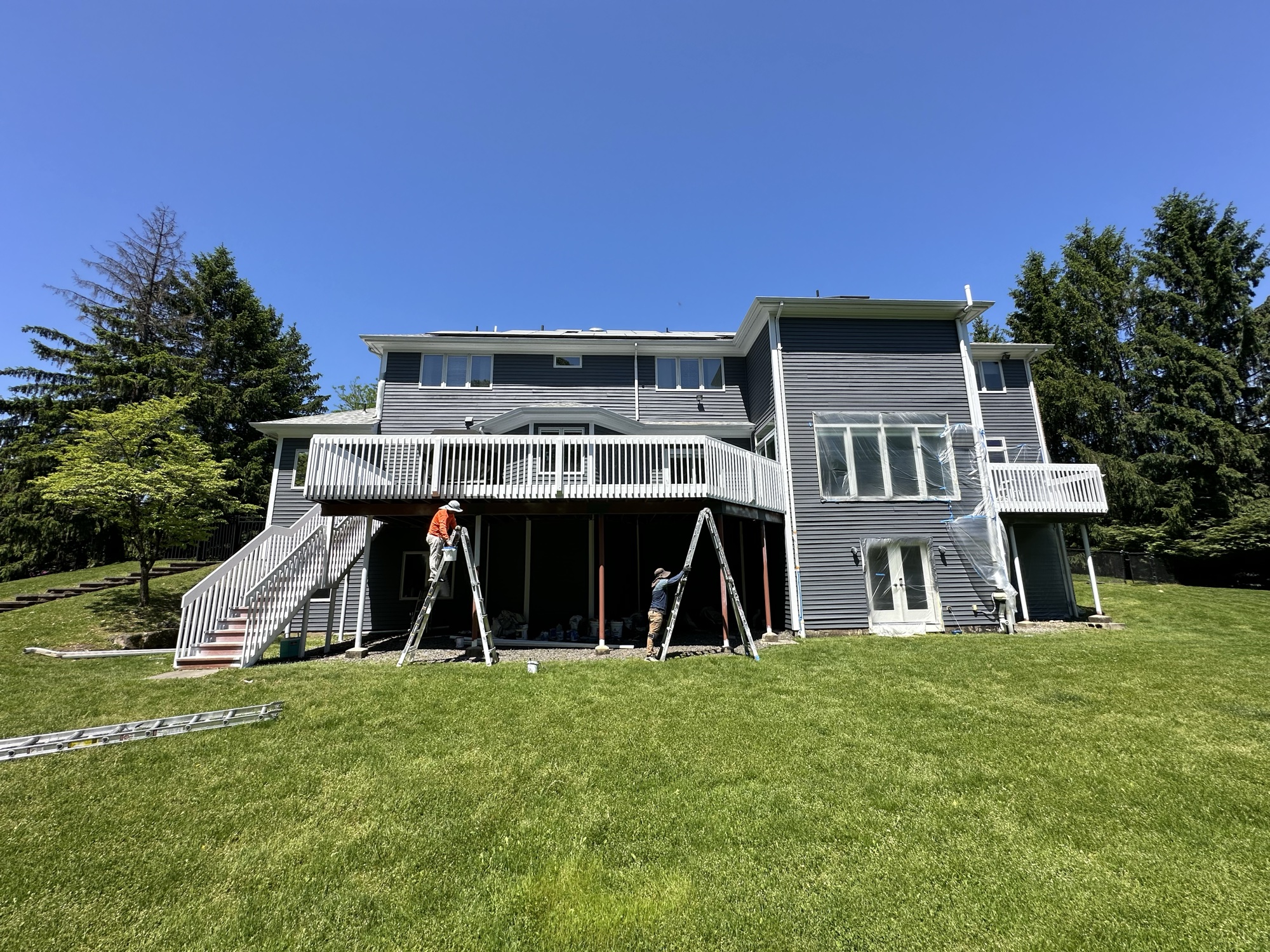 Painting project near Warren, NJ