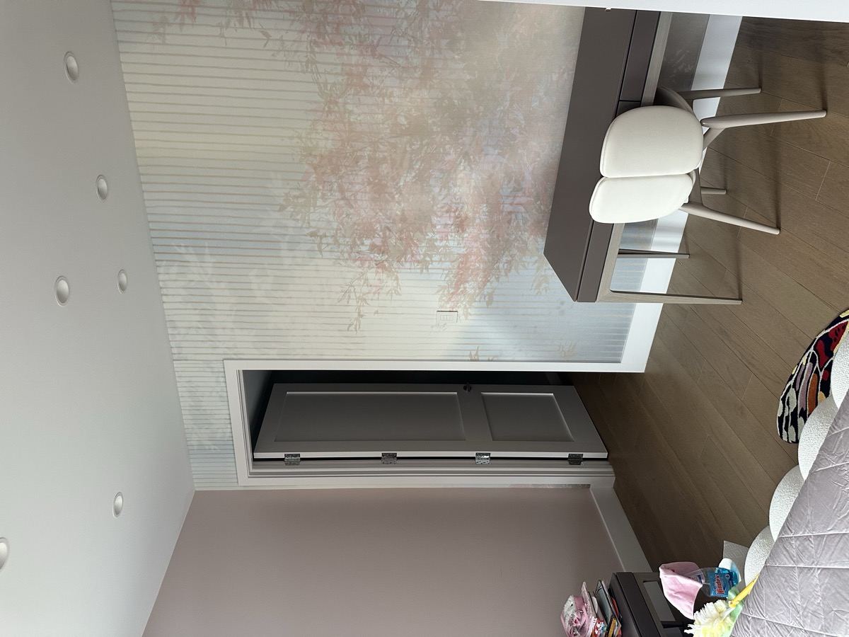 Cherry blossom mural wallpaper installation